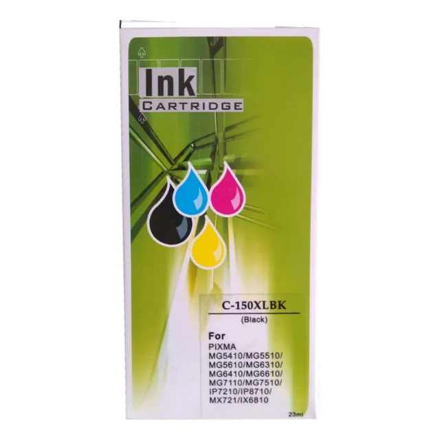 Tinta Compatible Negro Alta Capacidad Pgi 150xl 6435b001aa