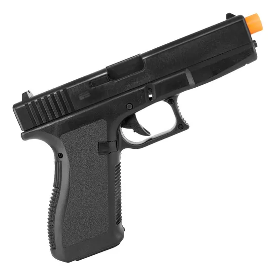 Pistola De Airsoft Spring S23 Qgk 6mm Slide Móvel 50 Bbs
