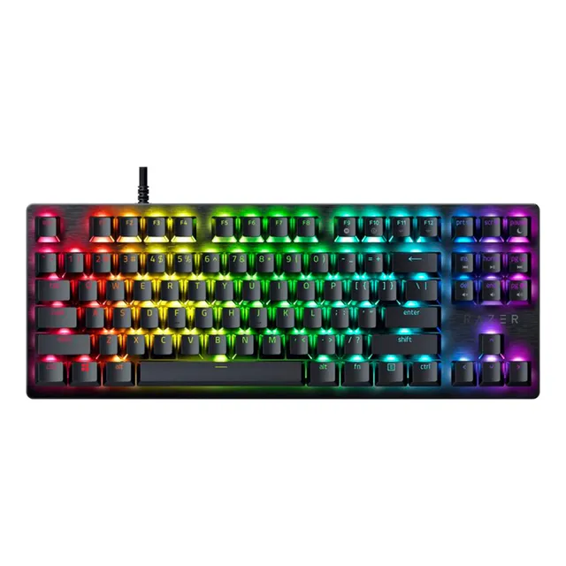 Teclado Mecanico Razer Huntsman V3 X Tenkeyless Rgb Purple Teclado Negro Idioma Español