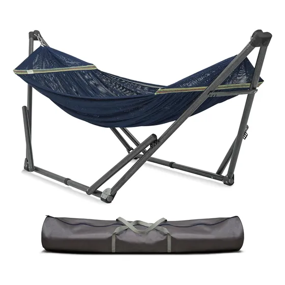 Soporte Ajustable Hamaca Plegable Y Soporte De Camping ...
