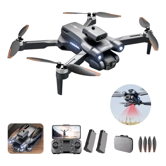 Drone Profissional S1s Wifi 4k Camera Brushless 2 Baterias