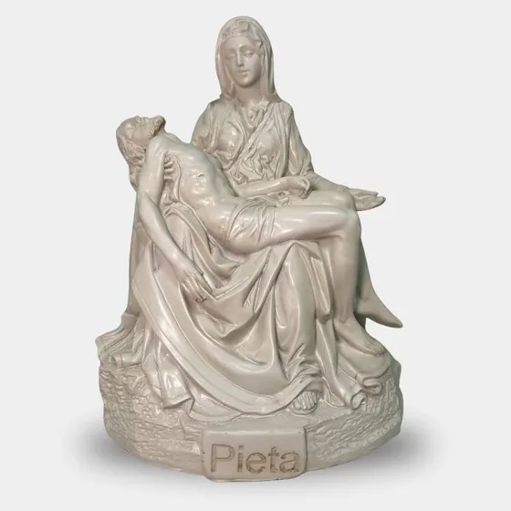 Imagem Nossa Senhora Da Pietá 13 Cm - Resina