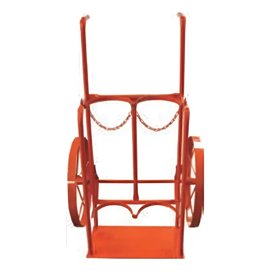 Carro Porta Tanque Oxigeno/acetileno Reforzado Rueda Fierro