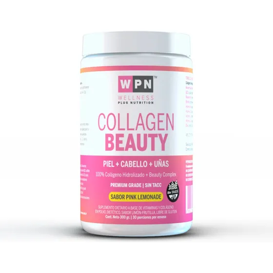 Wpn Colágeno Hidrolizado + Beauty Complex Pink Lemonade 300g