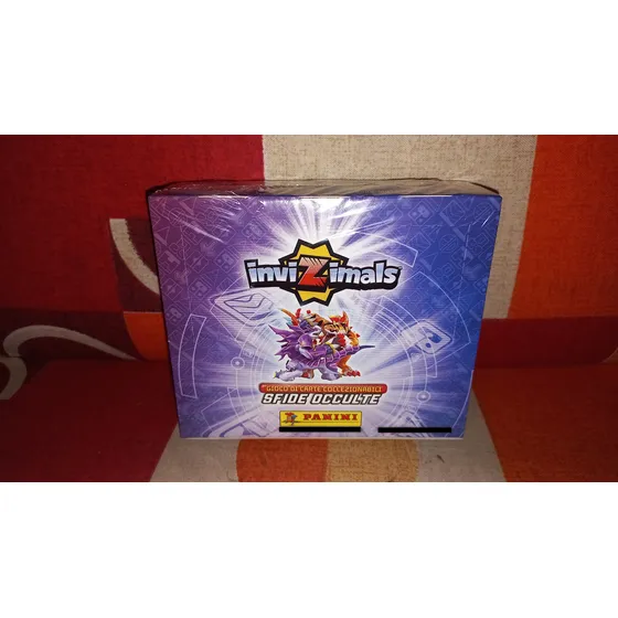 Caja De 24 Sobres Tarjetas Invizimals Panini