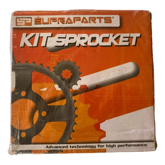 Kit Plato Corona Y Piñón 44x14 Moto Eco Deluxe Honda