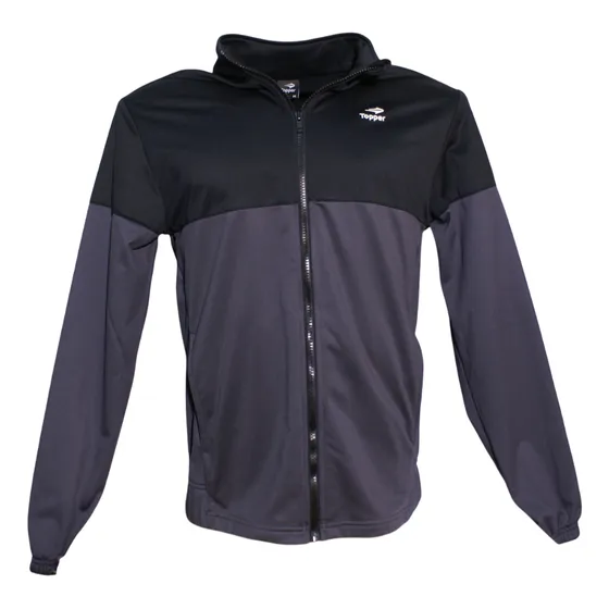 Campera Topper Deportiva Negro Hombre Deporfan 
