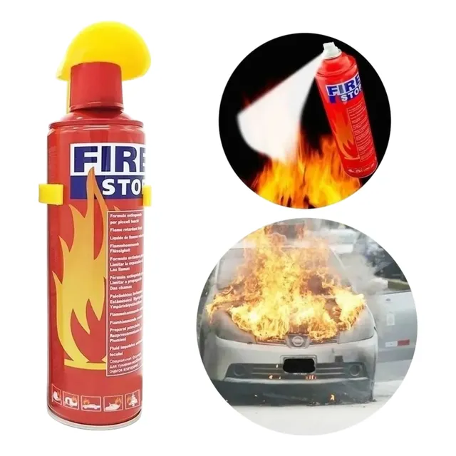 Extintor  Espuma Portátil Extinguidor Seguridad Auto 1 Litro