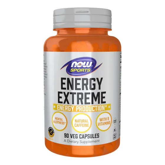 Supplement Now Foods Sports Energy Extreme 90 Cápsulas Veget