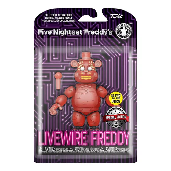 ¡funko Pop! Five Nights At Freddy's Livewire Freddy - Glo...
