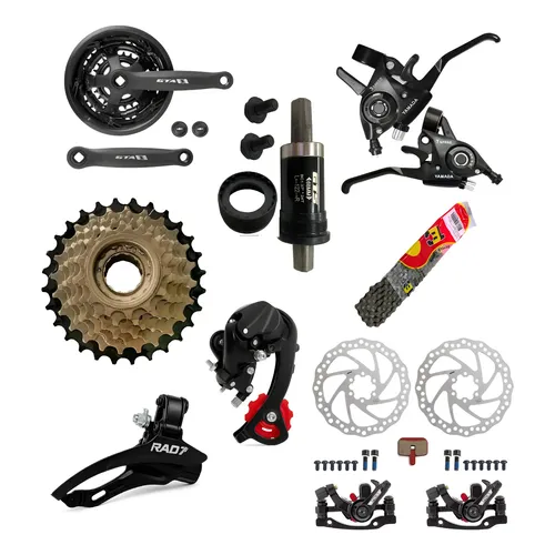 Grupo Sram Force Etap Axs D1 2x12 Com Freio Disco Flat Mount
