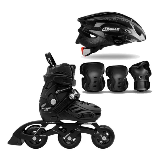 Patines Canariam Blackmagic Pro Plus + Kit + Casco