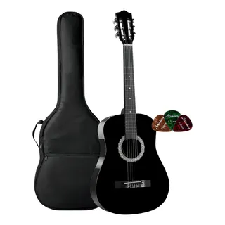 Kit ViolĂŁo AcĂșstico Bravo An100 Iniciante + Capa Palheta Black Orientação Da MĂŁo Destro Kit ViolĂŁo AcĂșstico Bravo An100 Iniciante + Capa Palheta Black Orientação Da MĂŁo Destro