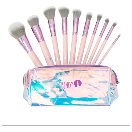 Set De Brochas Tornasol Trendy
