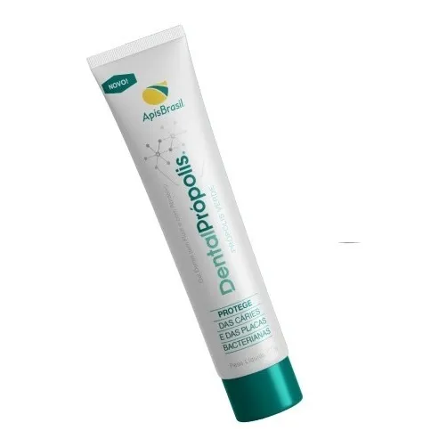 Creme Dental Gel Extrato de Própolis Verde 80g Apis Brasil