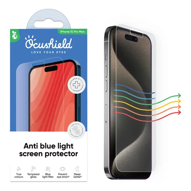 Protector De Pantalla Ocushield Anti Blue Light Para iPhone