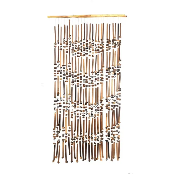 Cortinas De Bambú Artesanal Somos Tienda Física 1,80mx90cm