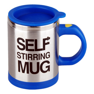 Taza Autoagitable De 400 Ml Con Tapa, Batidora Eléctrica Aut Taza Autoagitable De 400 Ml Con Tapa, Batidora Eléctrica Aut