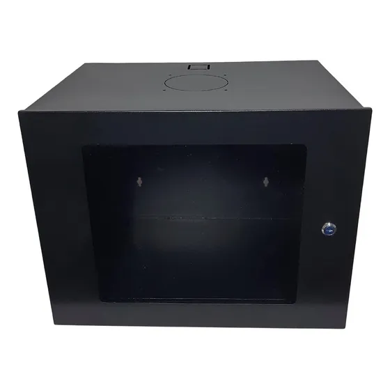 Rack Padrão 19 Pol 9ux350 Preto Acril /para Dvr Intelbras