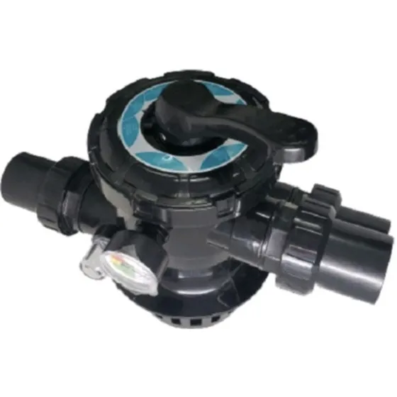 Válvula Filtro Piscina Multiport 1.5 Tope De Abrazaderas