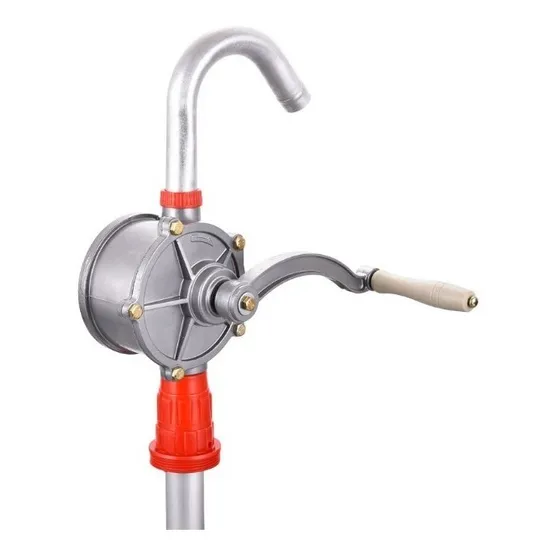 Bomba Manual Rotativa Trasvase Aceites Combustibles Liquidos
