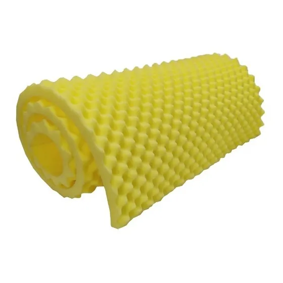 Pillow Top Topper Masajeador Sobre Colchon 2 Plazas Espuma