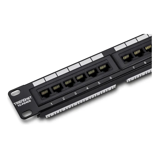 Patch Panel Cat-6 24-port Trendnet Tc-p24c6