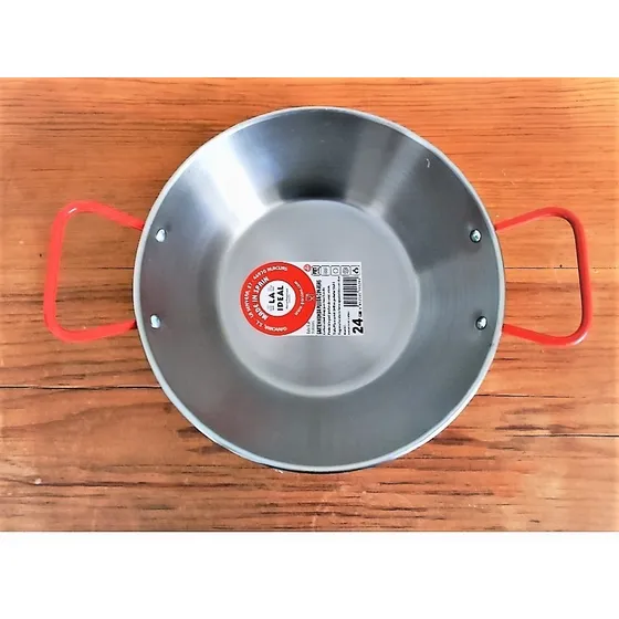 Caldero Hondo Con Asas 24 Cm