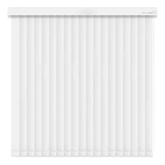 Persiana Vertical Pvc Cortina 100x100 Cm Sob Medida 100x100