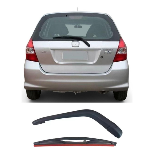 Braço Do Limpador Traseiro + Palheta Do Honda Fit 2003/2008 Braço Do Limpador Traseiro + Palheta Do Honda Fit 2003/2008