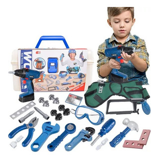 Mini Kit De Bolsa De Herramientas, Juguete Mecánico Para Niñ Mini Kit De Bolsa De Herramientas, Juguete Mecánico Para Niñ