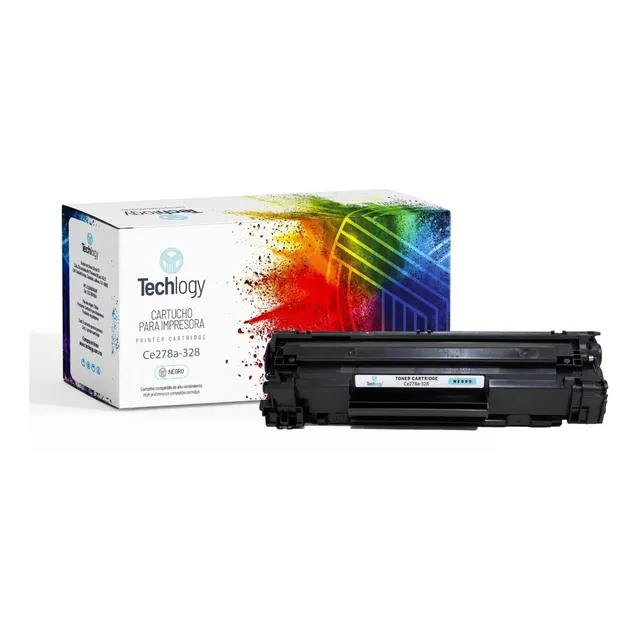 Toner Techlogy Ce278a/328 Compatible Con Hp P1566 1606 M1530 Tinta Negro