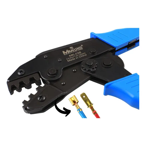 Manuks Ferramentas Premium MK-03B alicate azul de 0,5 a 6mm²