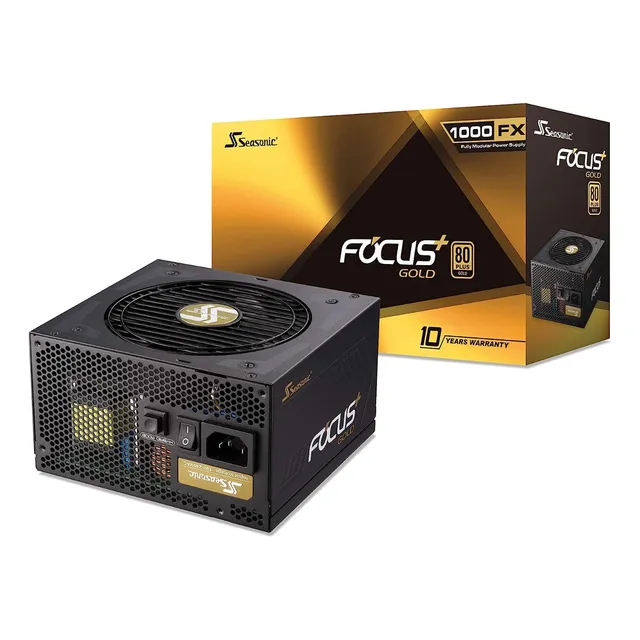 Fuente 1000w 80 Plus Gold Seasonic Focus Full Modular