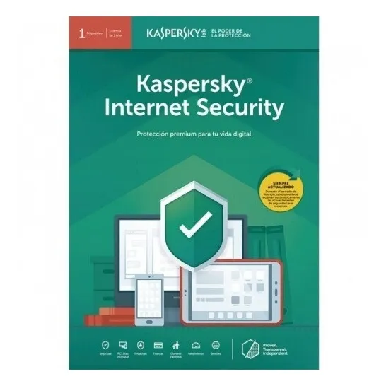 Kaspersky Internet Security 1 Disp 1 Año