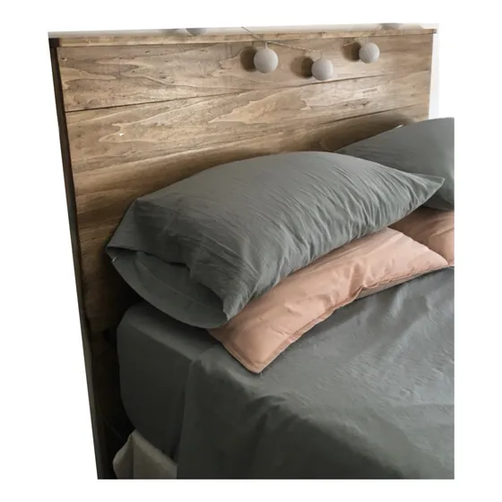 Respaldo De Sommier Cama Madera