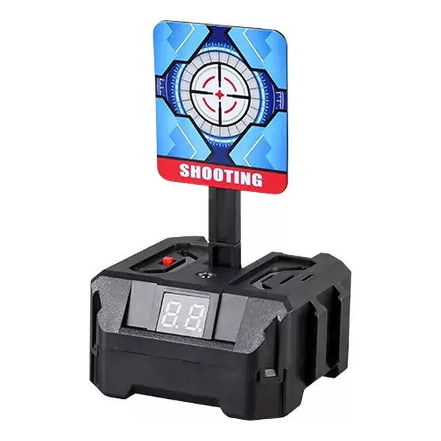 Blanco Tiro Electronico Con Pantalla Y Contador Digital Nerf
