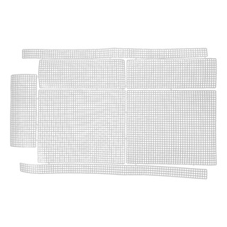 2 Conjuntos Painéis De Malha Tecida Para Fazer Bolsas Crochê 2 Conjuntos Painéis De Malha Tecida Para Fazer Bolsas Crochê
