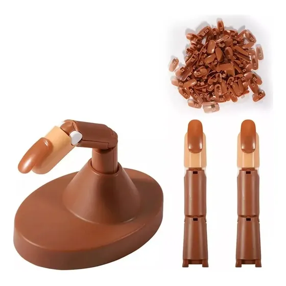 Dedo De Entrenamiento Para Uñas Acrílicas Manicura Esmalte