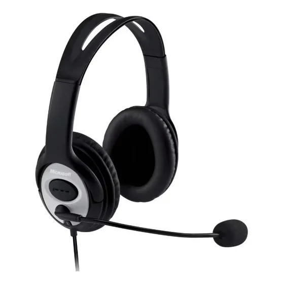 Headset Microsoft Lx3000 Com Fio