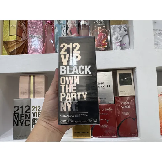 Perfume 212 Vip Black 100ml Caballero 100% Original