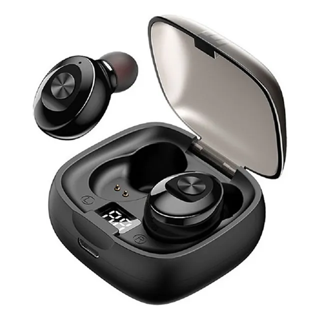 Auricular In-ear Gamer Inalámbrico Xg-8 Negro Con Luz Led