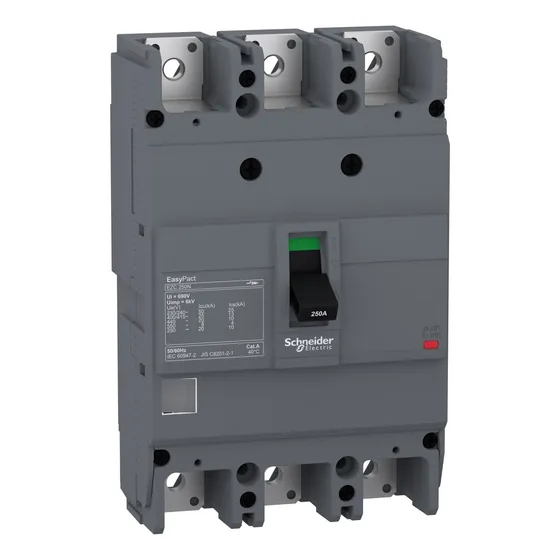 Breaker 3x250 Amp Ezc250n3250 Schneider Electric
