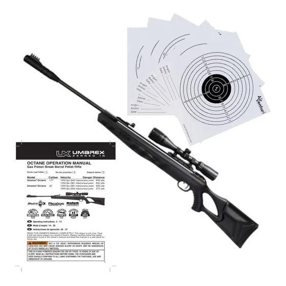 Rifle Umarex Octane Elite .22 Nitro Piston Pellets Xtr P