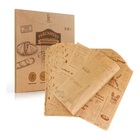 Papel Para Envolver Sándwiches Katbite, 130 Unidades, 10 Pul