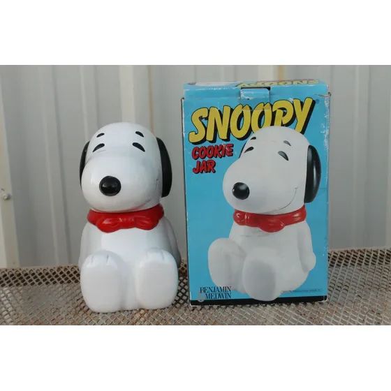 Galletero Vintage De Snoopy ( Nunca Usado Tiene Su Caja)