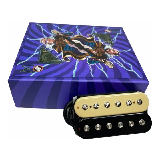 Captador Malagoli Custom 59 Braço Zebra Para Guitarra Rock