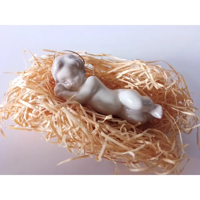 Niño Jesús Lladró Pesebre Nacimiento Porcelana