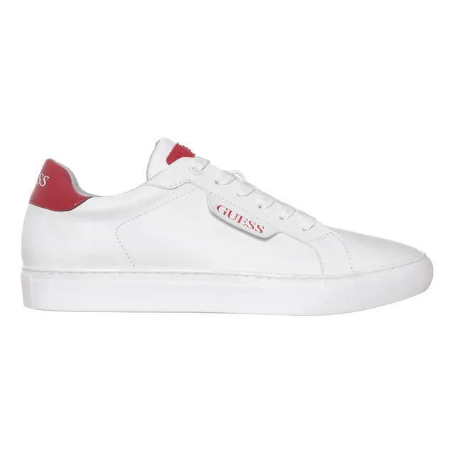 Tenis Guess Casual Hombre Color Blanco 100% Original Nuevo