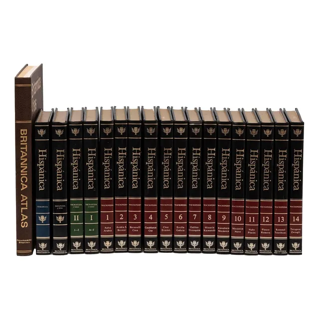 Enciclopedia  Hispánica  18 Tomos Nuevos .precio Negociable